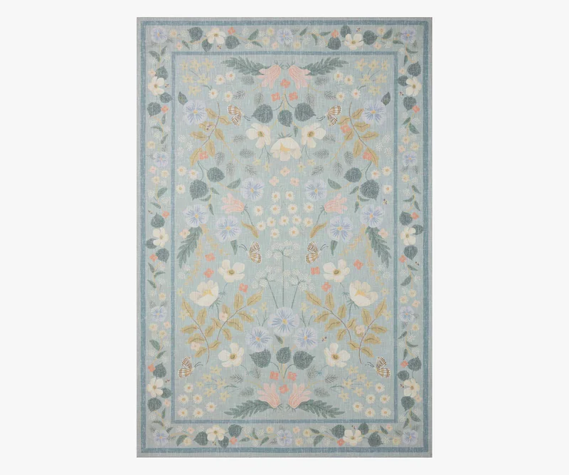 Image of Cotswolds Willow Power Loomed Rug - Sky