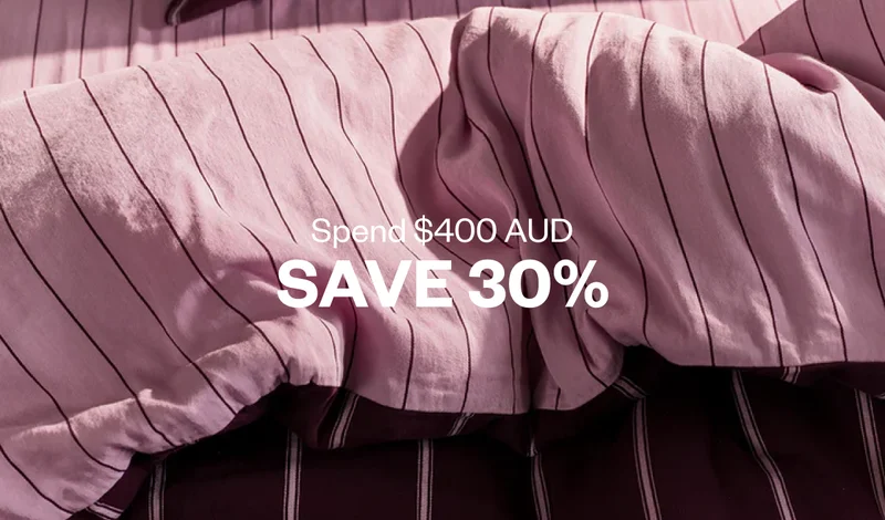 Spend $400 AUD, Save 30%