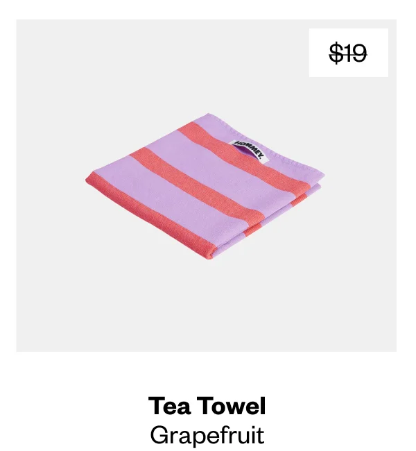 Shop - Tea Towel - Grapefruit