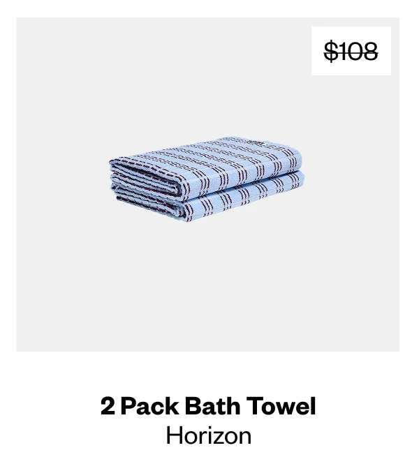 Shop - 2 Pack Bath Towel - Horizon