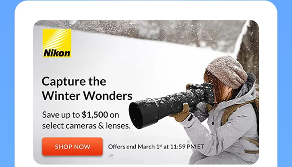 NIKON | Capture the Winter Wonders | Shop Now