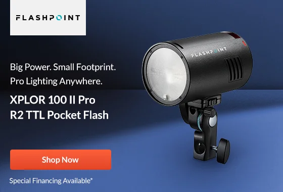 Flashpoint XPLOR 100 II Pro R2 TTL Pocket Flash | Shop Now