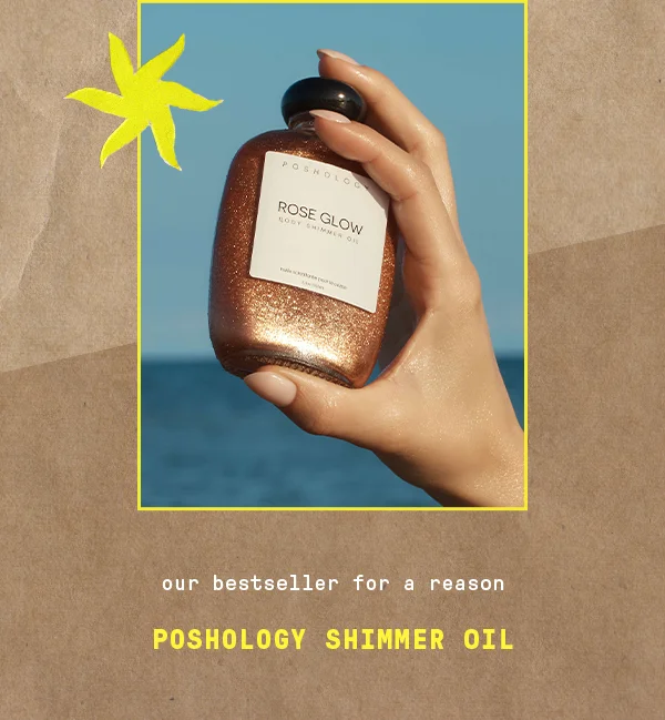Poshology shimmer oil