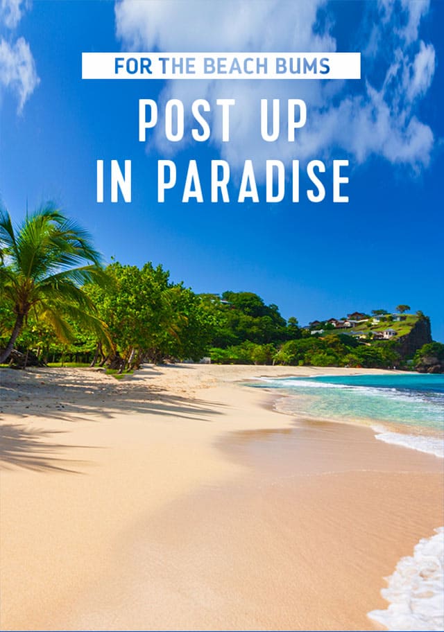 POST UP IN PARADISE