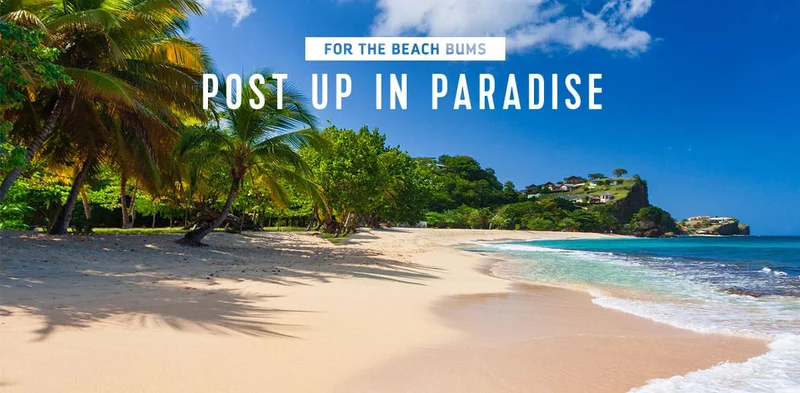 POST UP IN PARADISE