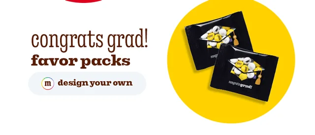 CONGRATS GRAD FAVOR PACKS