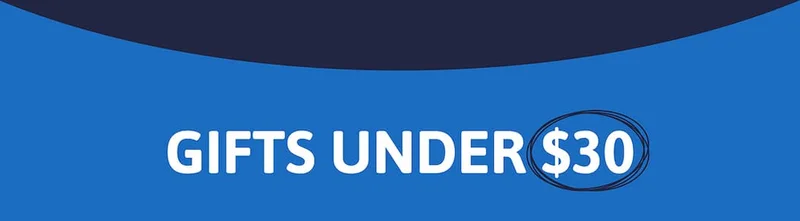 Gifts Under $30