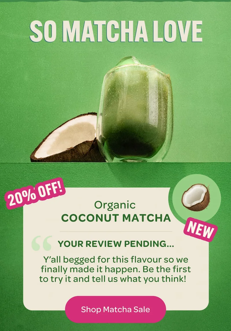 So Matcha Love - Organic Coconut Matcha