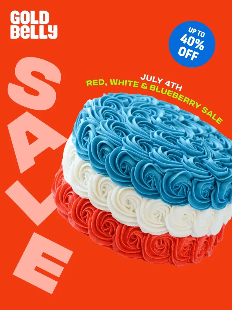 Dessert Sale! Up to 40% off