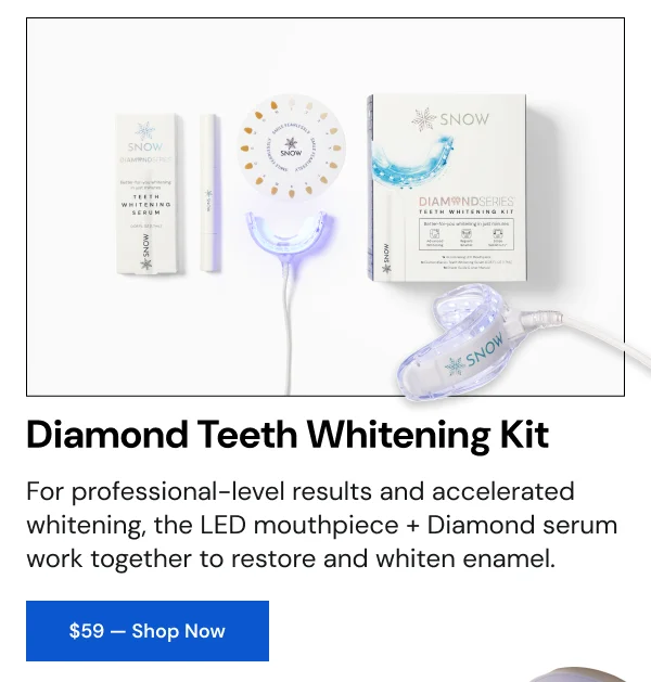 Diamond Teeth Whitening Kit