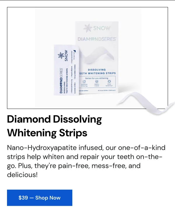 Diamond Dissolving Whitening Strips