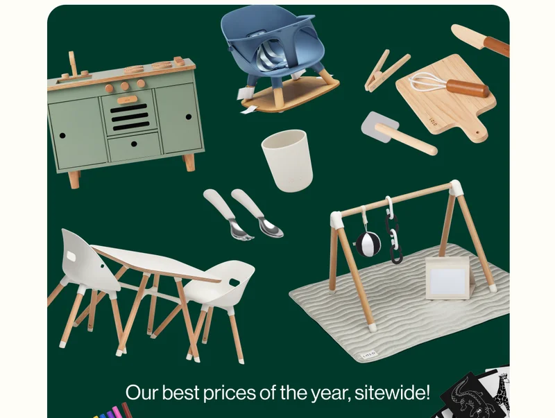 Black Friday starts now. Our best prices of the year, sitewide!