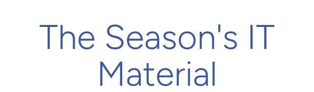 The Season's IT Material - Image