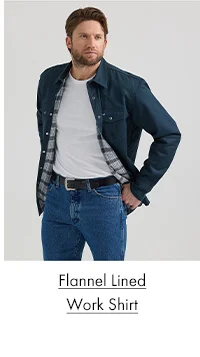Flannel Lined Work Shirt