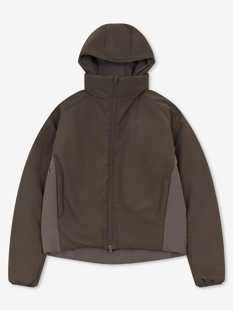 Image of San San Gear Reversible Puffer Jacket - Brown