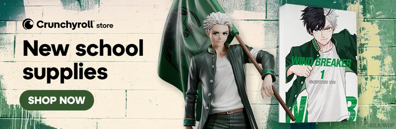 Crunchyroll Store. New school supplies. Shop Now.