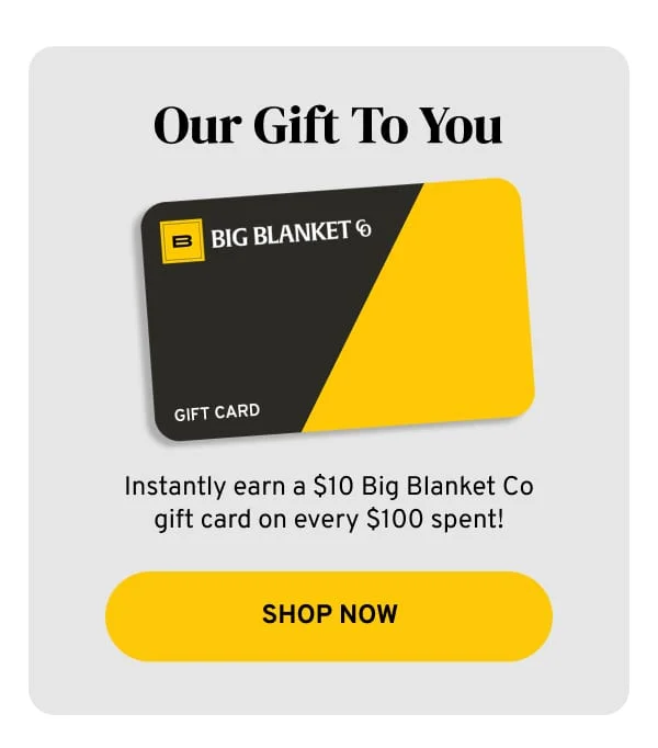 Earn $10 for every $100 spent