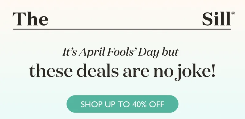 It's April Fools' Day but these deals are no joke! Shop up to 40% off.