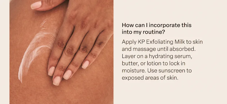 KP Exfoliating Milk