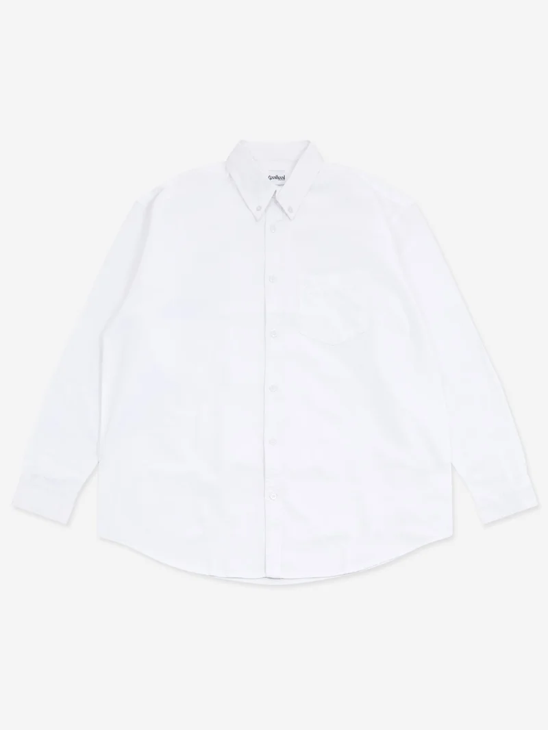 Image of Goodhood Worldwide Oxford Shirt - White