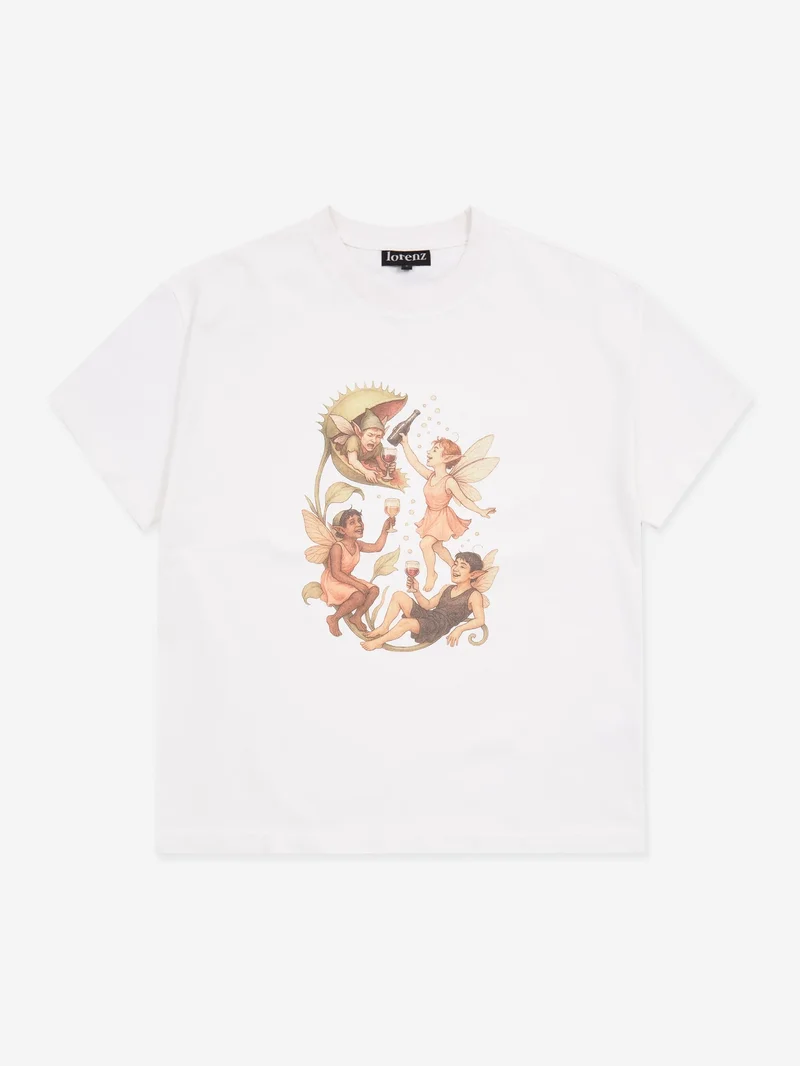 Image of Lorenz Saluti T-Shirt - White