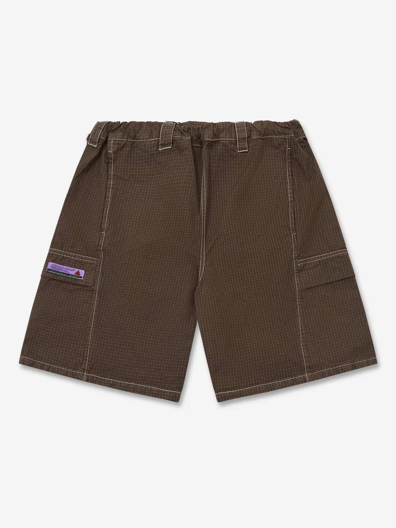Image of Rayon Vert Furio Shorts - Teak Brown