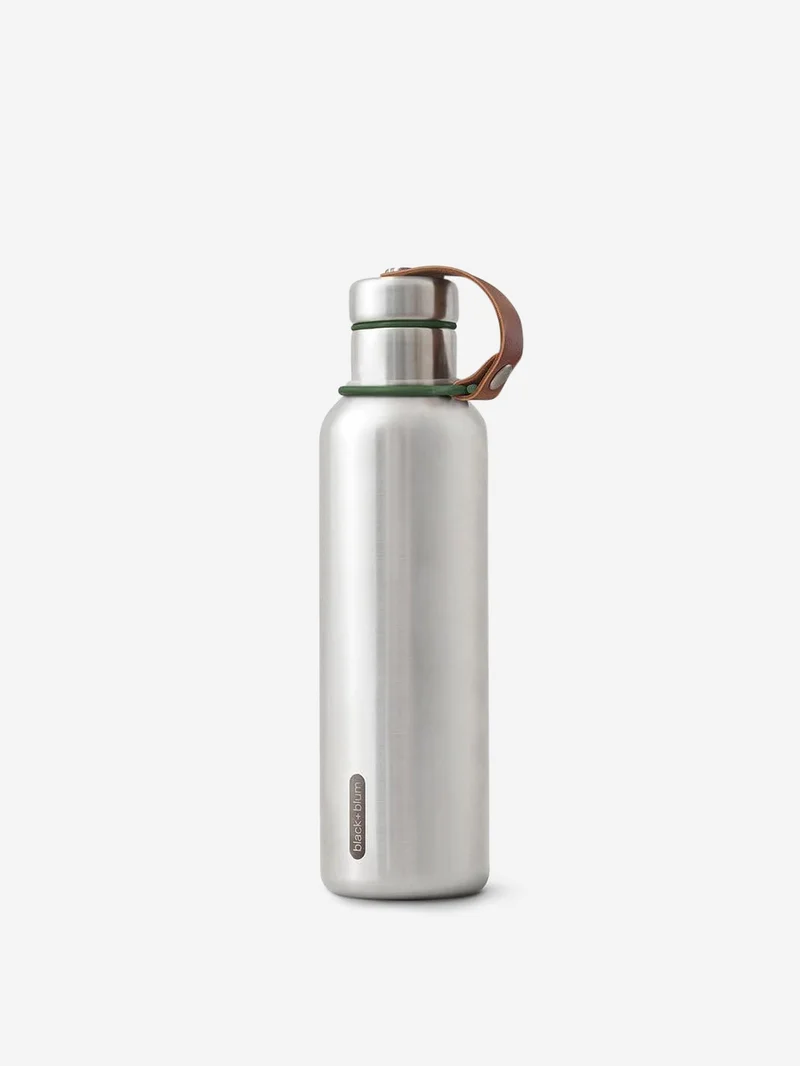 Image of Black+Blum Insulated Leak Proof Water Bottle - Stainless Steel / Olive