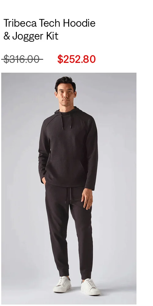 Tribeca Tech Hoodie & Jogger Kit