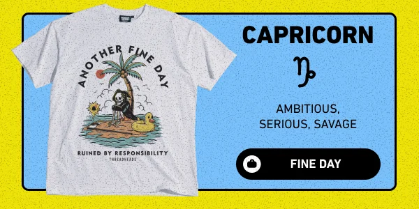 Another Fine Day Ruined by Responsibility Oversized Tee