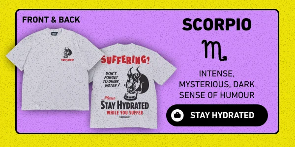 Stay Hydrated While You Suffer Oversized Tee