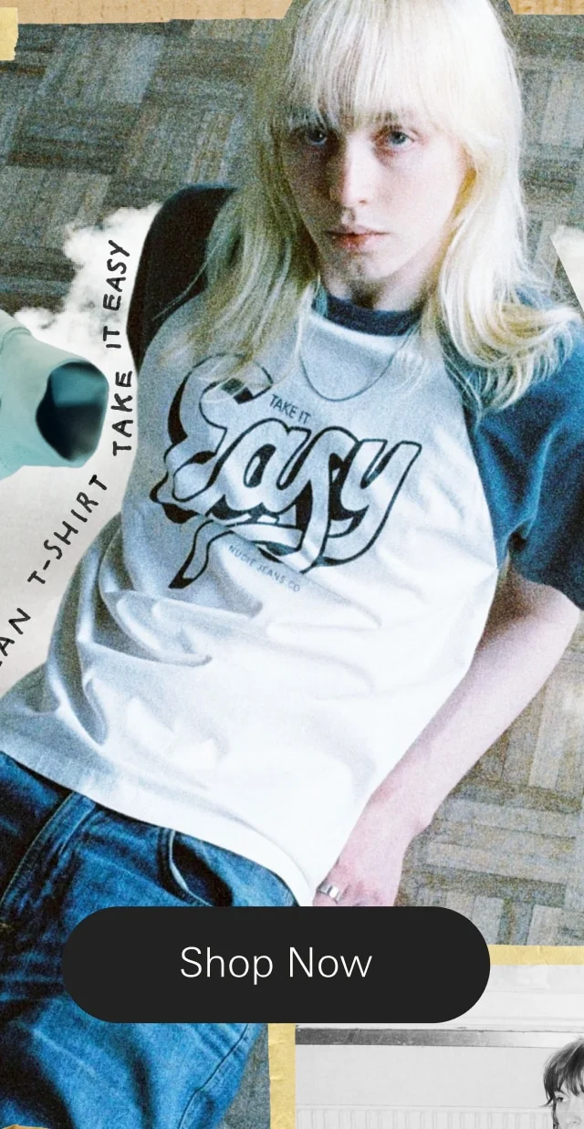 Roy Raglan T-Shirt Take It Easy Offwhite/Black