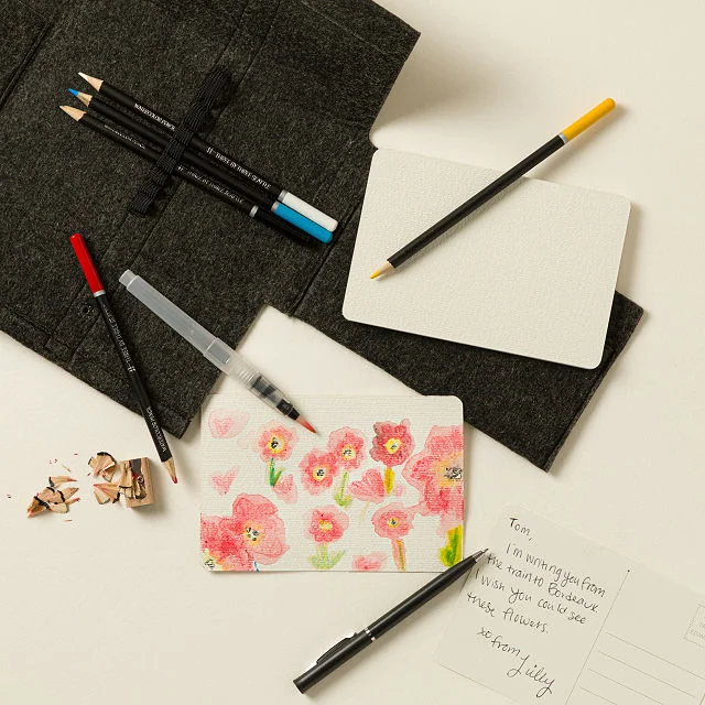 On-the-Go Watercolor Pencil Set