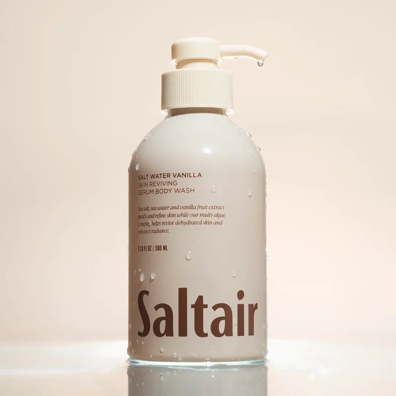 salt water vanilla body wash