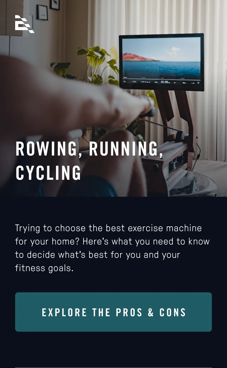 Cardio Comparison: Rowing vs. Running vs. Cycling