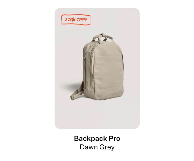 Backpack Pro - Dawn Grey