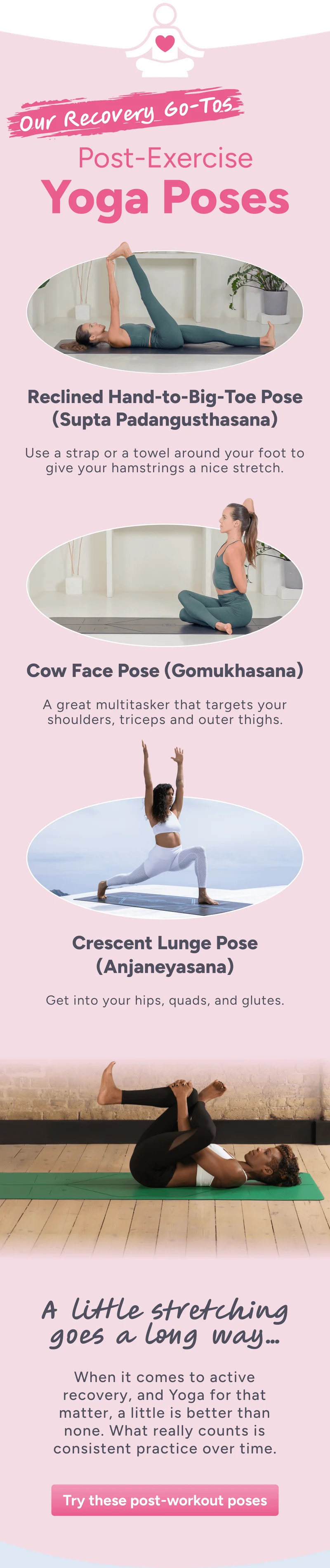 Our Recovery Go-To's Post-Exercise Yoga Poses