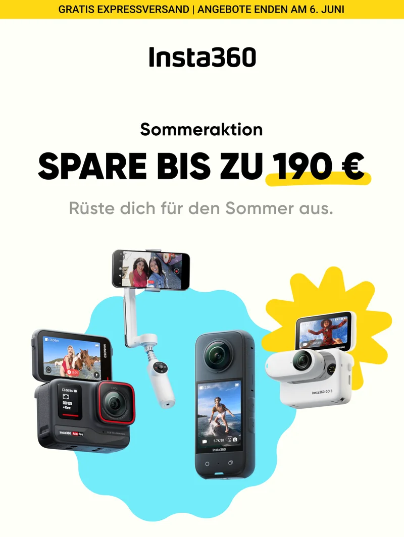 Spare bis zu 30 % bei Top-Action-Kameras und ZubehΓΆr.