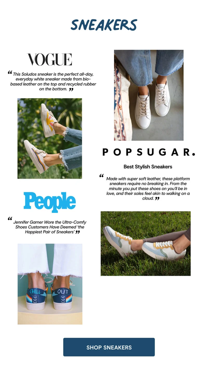 Soludos Sneakers feat. in Vouge, People, and more