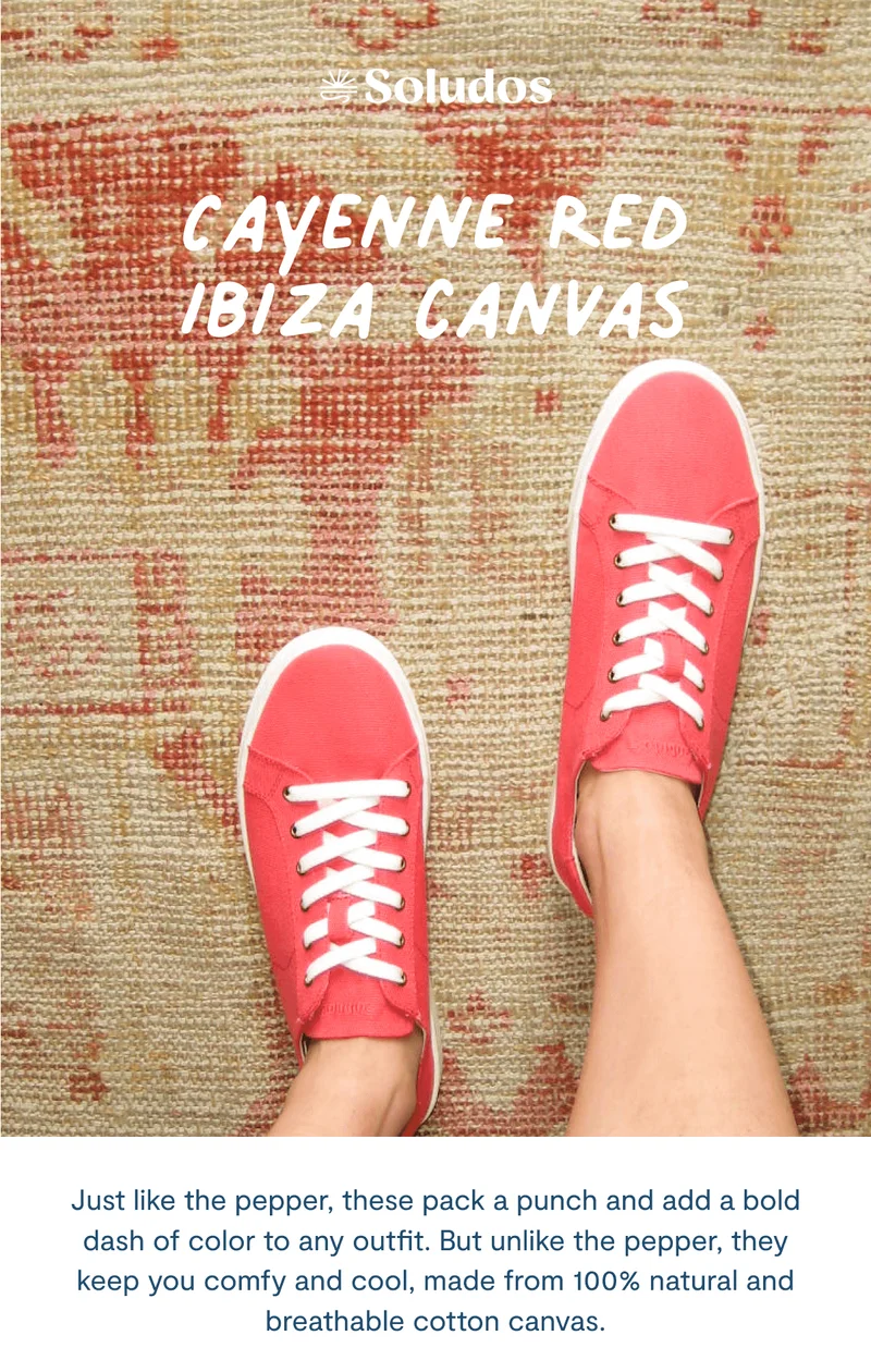 Cayenne Red Ibiza Canvas