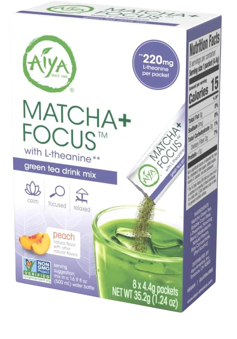 Image of Aiya Matcha Plus Focus Tea (8 CT)