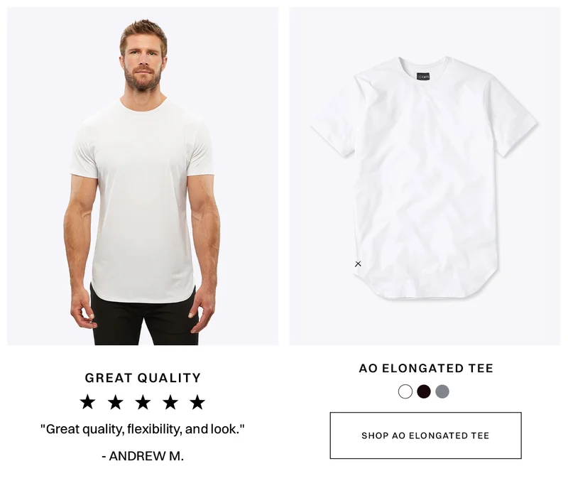 AO Elongated Tee
