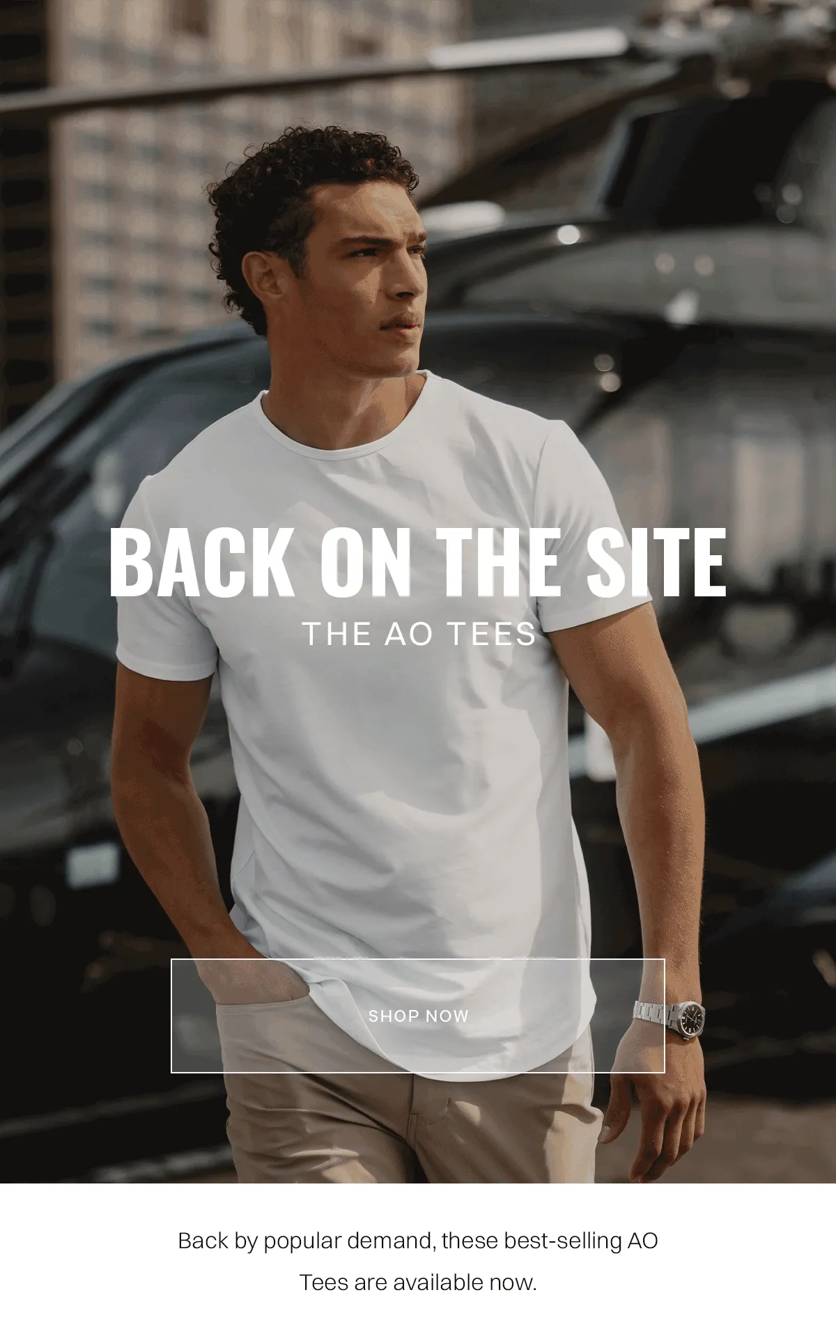 Back on the Site: The AO Tees