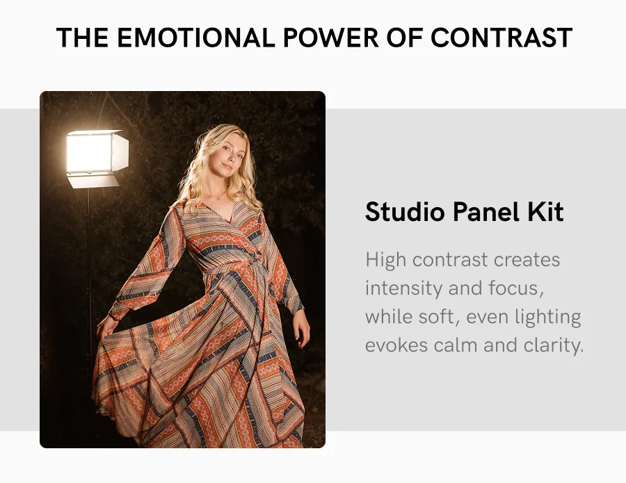 The Emotional Power Of Contrast | Studio Panel Kit
