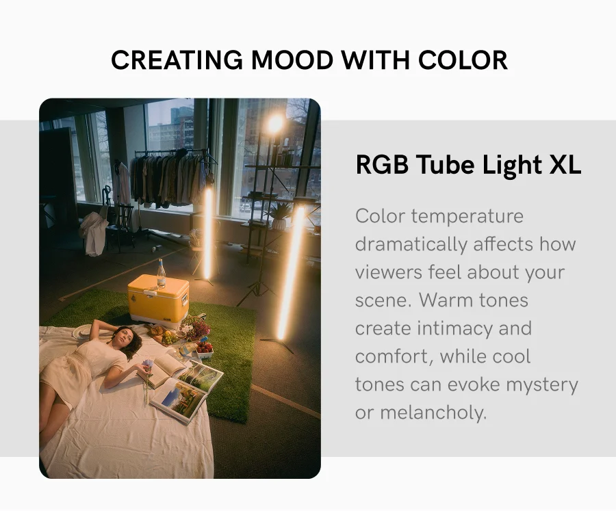 Creating Mood Color | RGB Tube Light XL