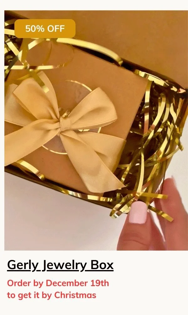 GELRY Jewelry Gift Box