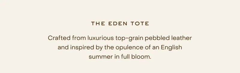The Eden Tote