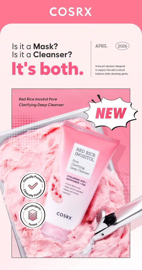 Pink MAsk to Foam Cleanser