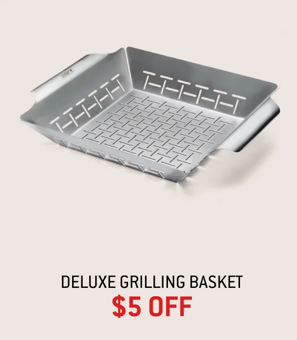 Deluxe Grilling Basket