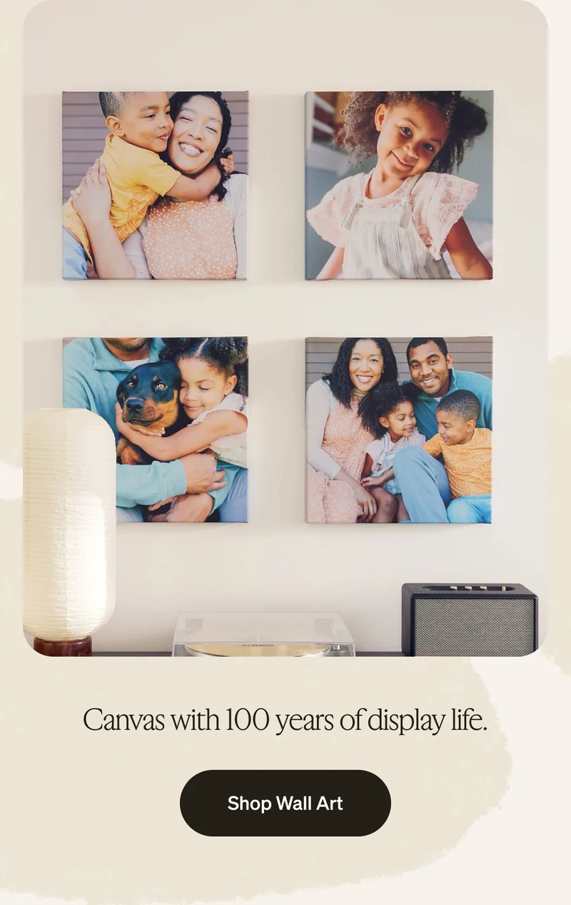 $10 8x8 photo books + 50% Off Almost Everything