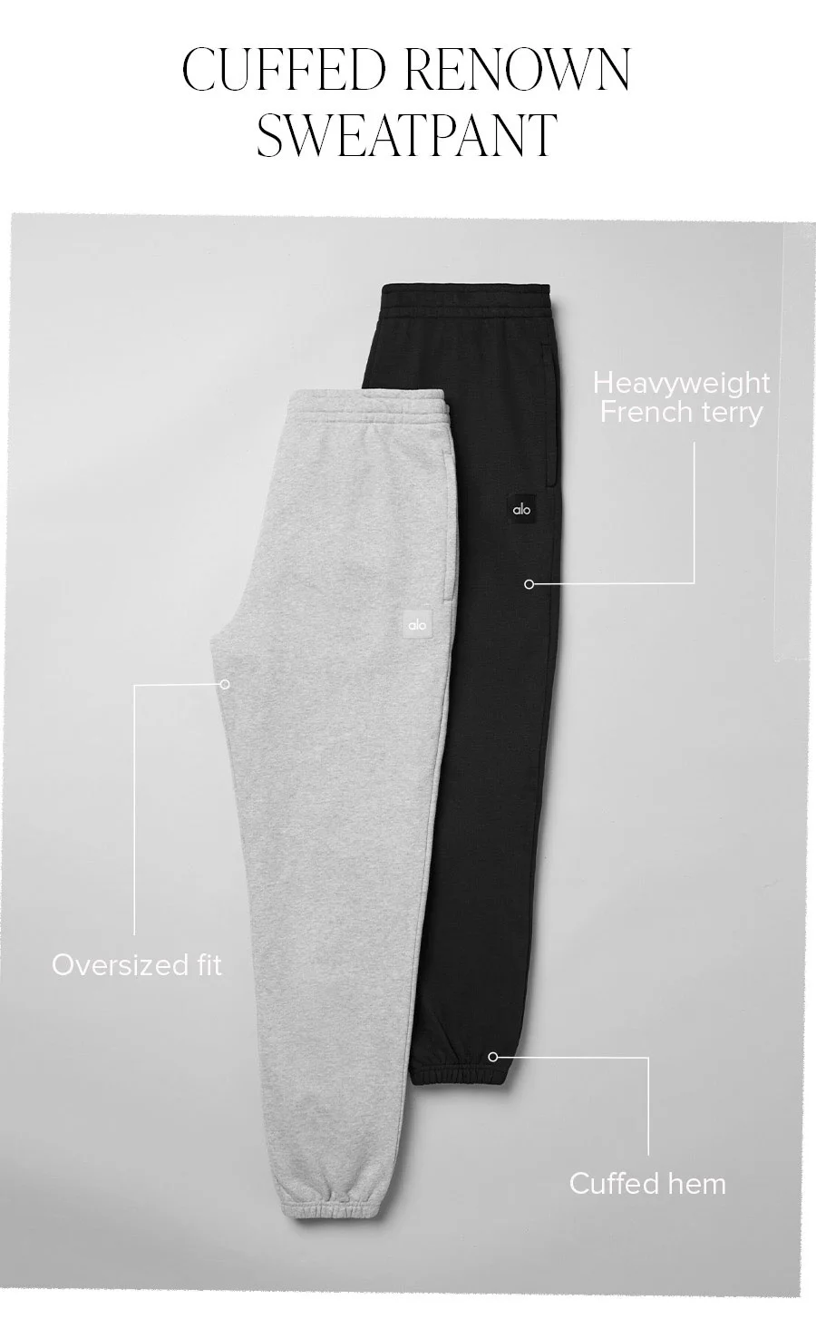 CUFFED RENOWN SWEATPANT